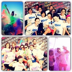 Color Run Before & After