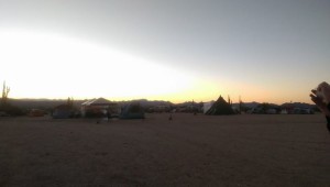 Early Morning Campsite